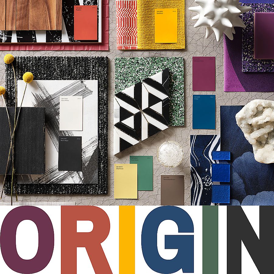 The Origin palette from Sherwin-Williams is about mapping our inner world.